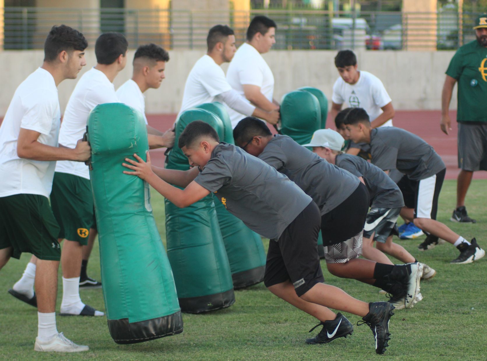 Kingsburg holds youth football camp